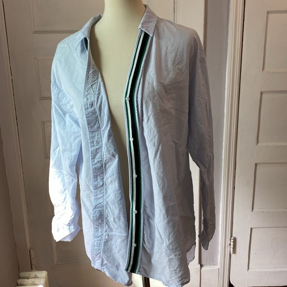 Zara Flowy Button Front Shirt, Size L - Picture 13 of 17